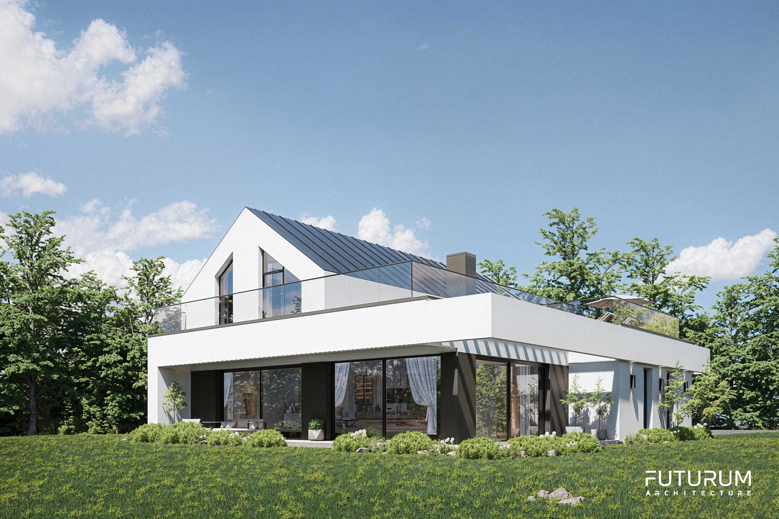 Dom jednorodzinny w Wieliczce — projekt Futurum Architecture