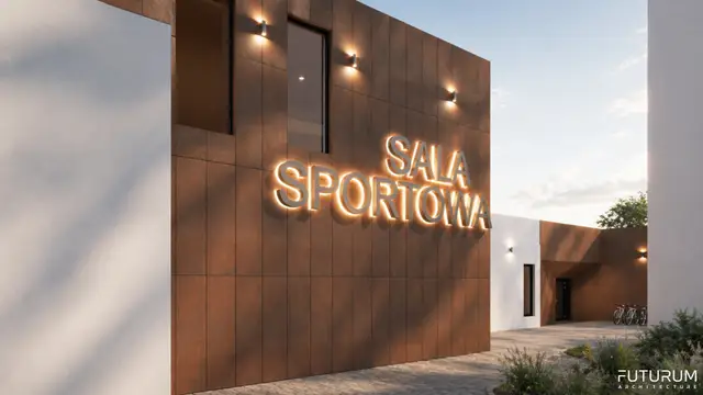 Sala gimnastyczna w Andrychowie — Projekt budowlany — ilustracja 5