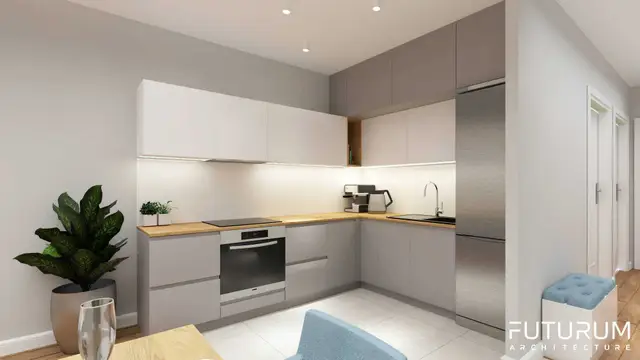 Nowoczesny apartament w Krakowie — Bronowice, „Mieszkaj w Mieście” — ilustracja 34