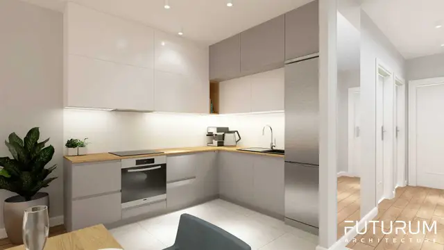 Nowoczesny apartament w Krakowie — Bronowice, „Mieszkaj w Mieście” — ilustracja 47