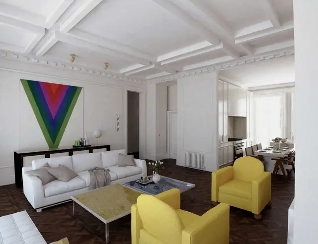 Apartament w Londynie, część II — Styl klasyczny — ilustracja 2