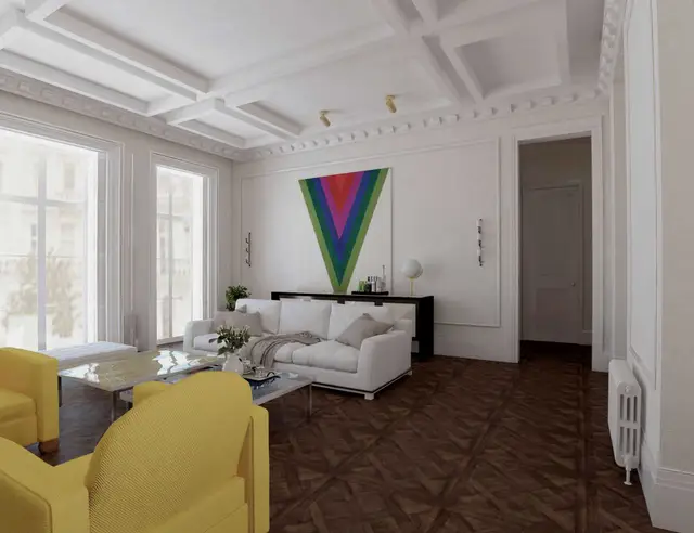 Apartament w Londynie, część II — Styl klasyczny — ilustracja 3