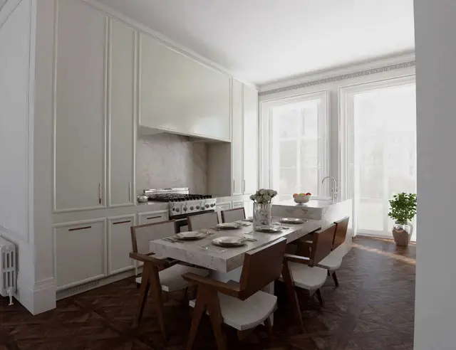 Apartament w Londynie, część II — Styl klasyczny — ilustracja 4