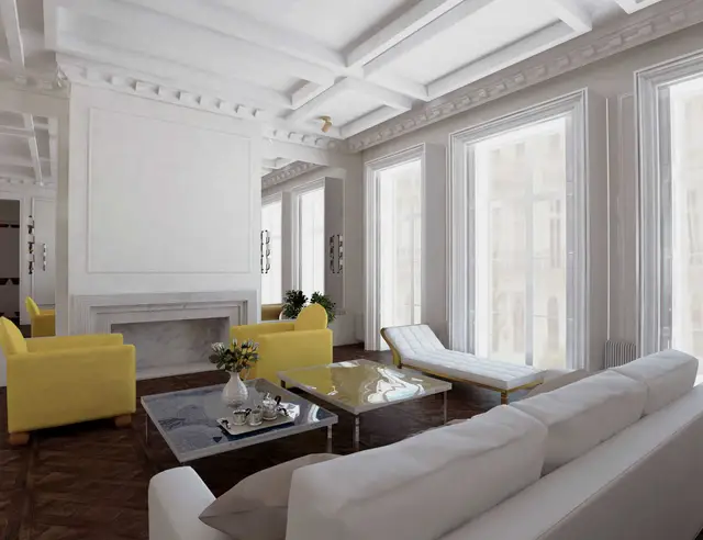 Apartament w Londynie, część II — Styl klasyczny — ilustracja 6