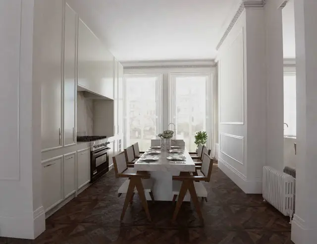Apartament w Londynie, część II — Styl klasyczny — ilustracja 10