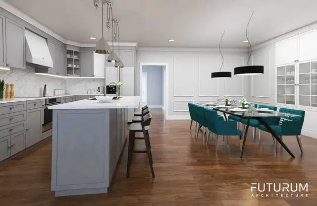 Apartament, The Gardens at Rhinebeck — Nowy Jork, styl klasyczny — ilustracja 2