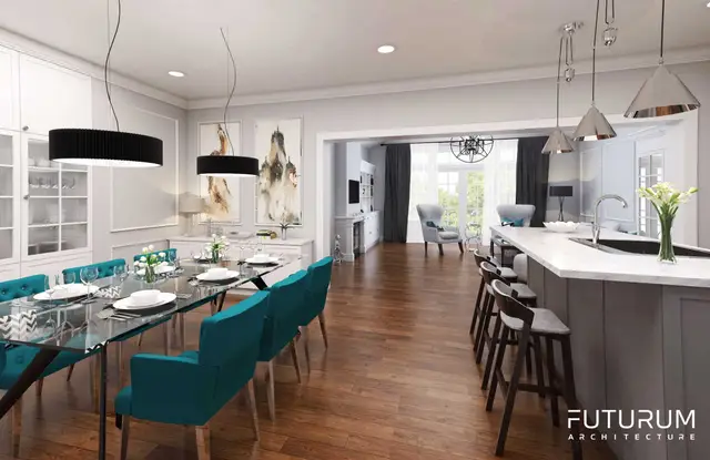 Apartament, The Gardens at Rhinebeck — Nowy Jork, styl klasyczny — ilustracja 3