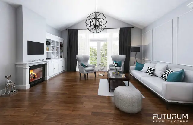 Apartament, The Gardens at Rhinebeck — Nowy Jork, styl klasyczny — ilustracja 5