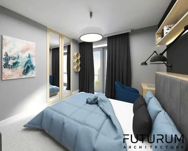 Apartament, Wiślane Tarasy, część II — Kraków — ilustracja 16
