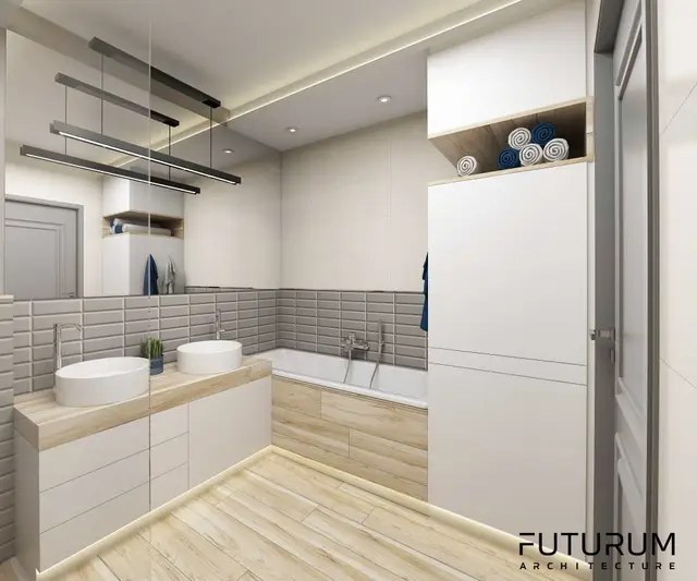 Apartament, Wiślane Tarasy, część II — Kraków — ilustracja 33