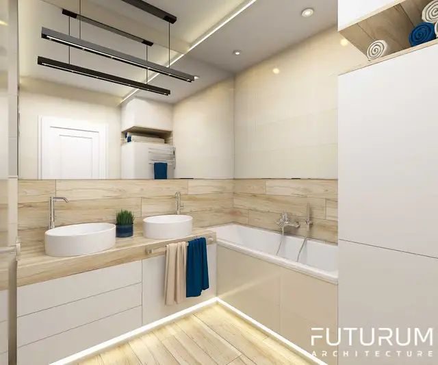 Apartament, Wiślane Tarasy, część II — Kraków — ilustracja 35