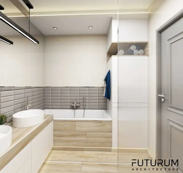 Apartament, Wiślane Tarasy, część II — Kraków — ilustracja 41