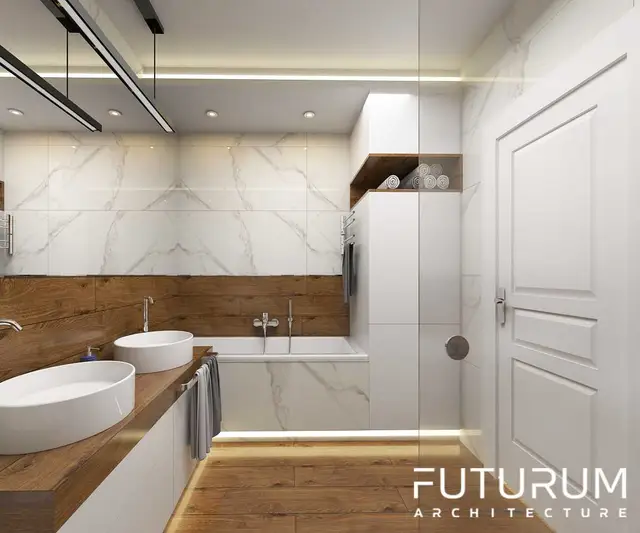 Apartament, Wiślane Tarasy, część II — Kraków — ilustracja 44