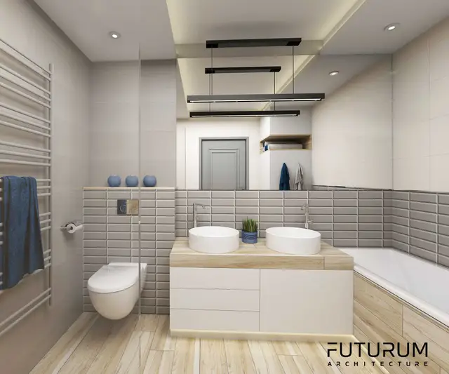 Apartament, Wiślane Tarasy, część II — Kraków — ilustracja 45