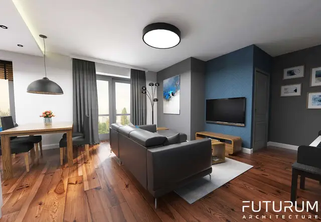 Apartament, Wiślane Tarasy, część II — Kraków — ilustracja 69