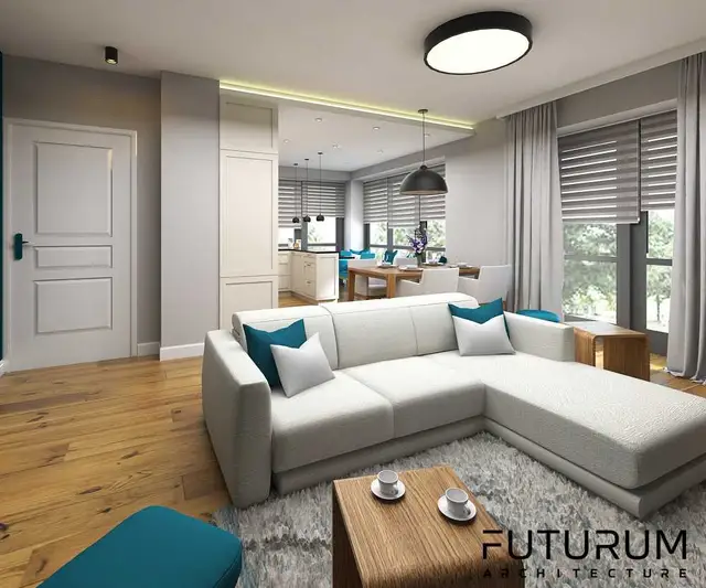 Apartament, Wiślane Tarasy, część II — Kraków — ilustracja 76