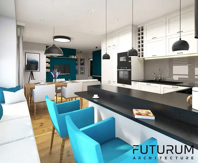 Apartament, Wiślane Tarasy, część II — Kraków — ilustracja 78