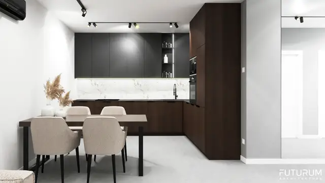 Nowoczesny apartament, Wiślane Tarasy — Kraków — ilustracja 3