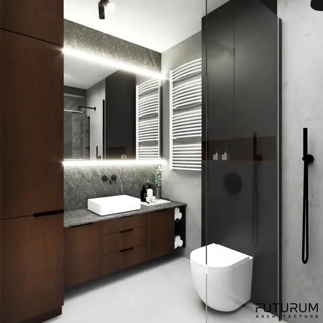 Nowoczesny apartament, Wiślane Tarasy — Kraków — ilustracja 10