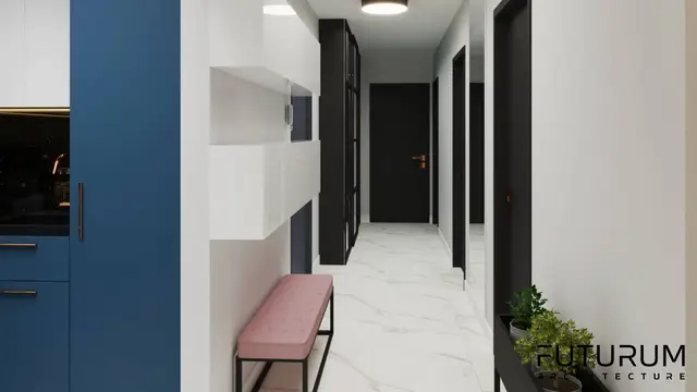 Nowoczesne wnętrze — Zacisze Kliny — ilustracja 32