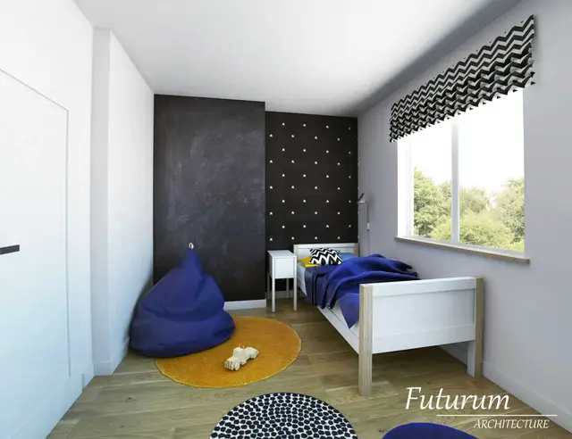 Segment w zabudowie szeregowej, Pruszków — Styl nowoczesny — ilustracja 12